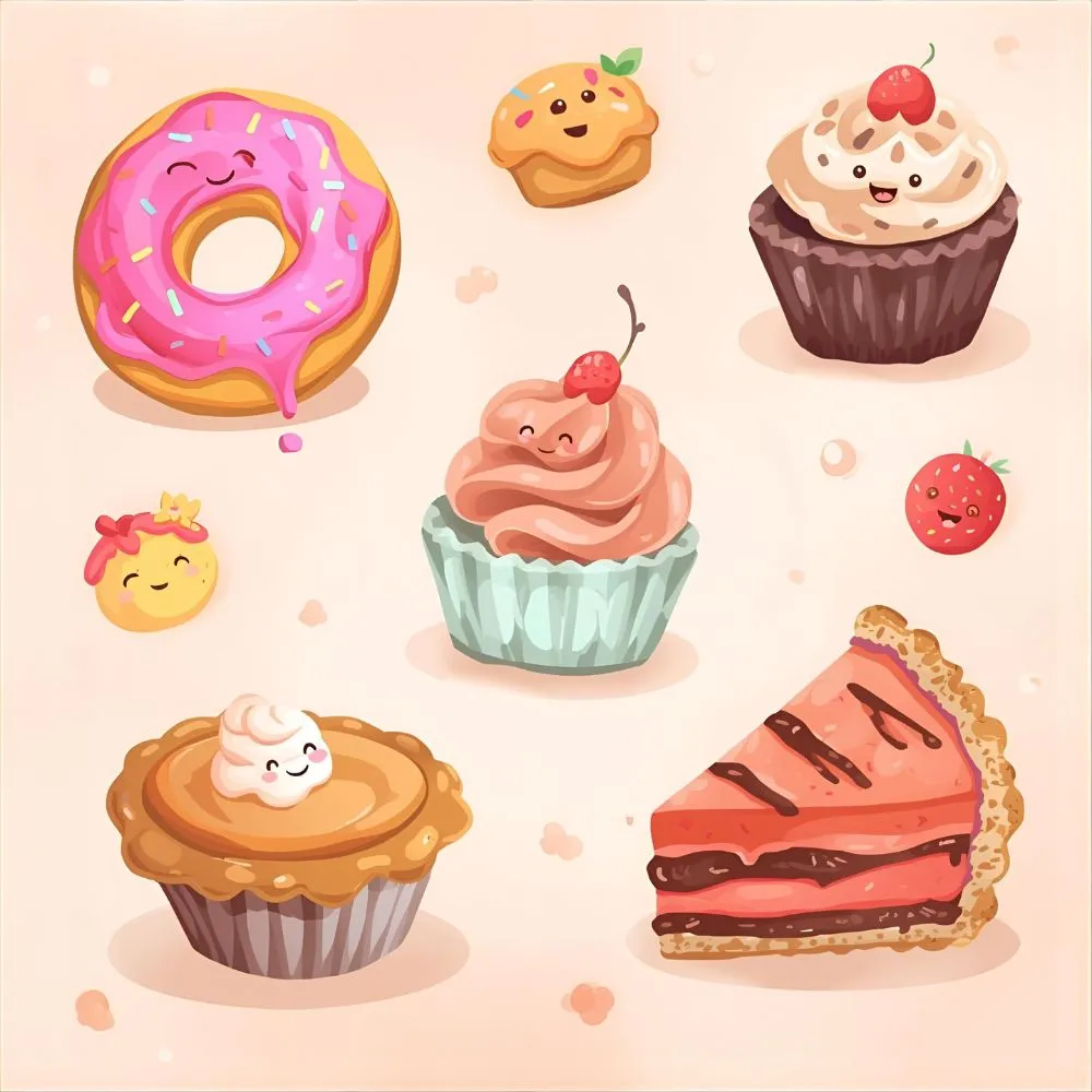 Sweet & Dessert Cook Puns 