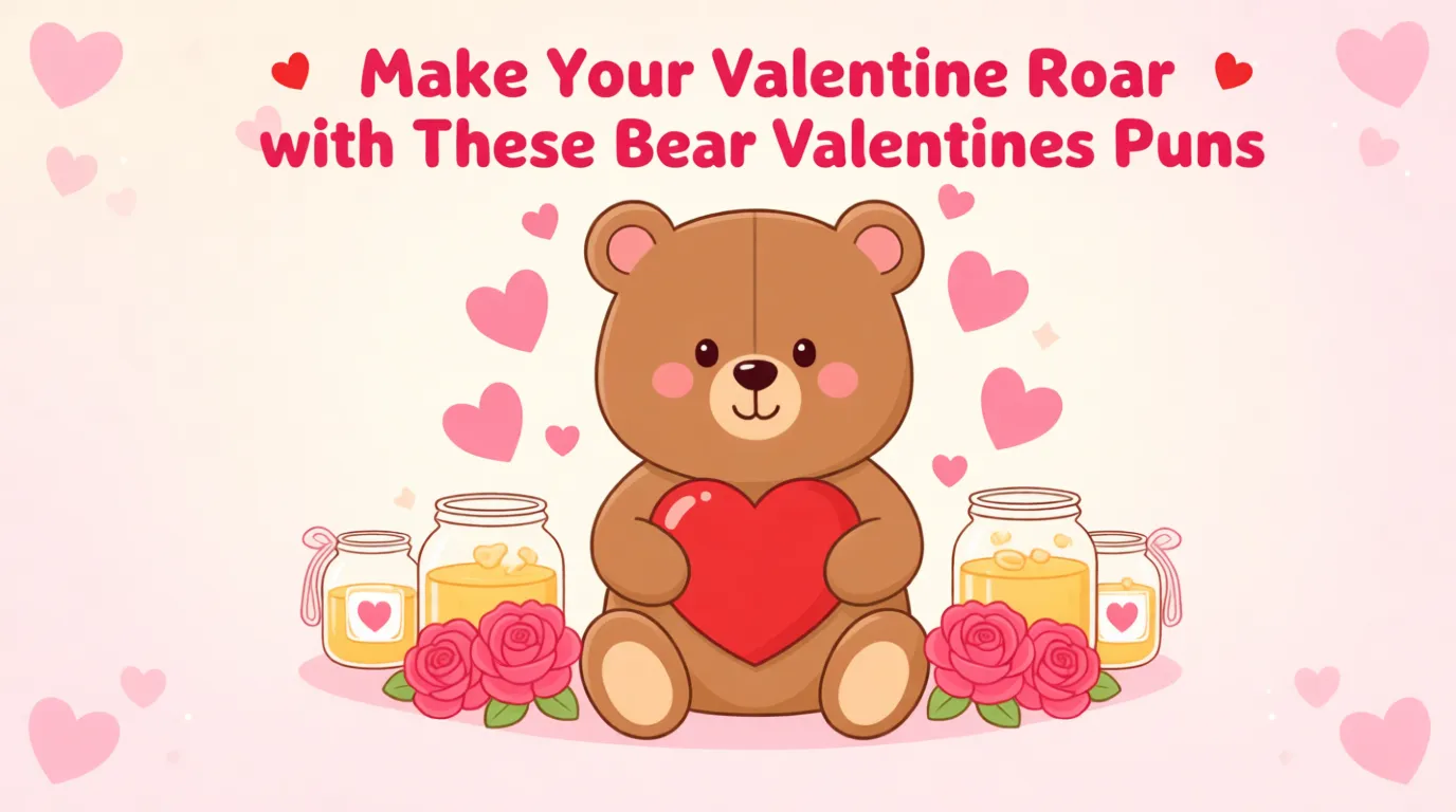 Bear Valentines Puns