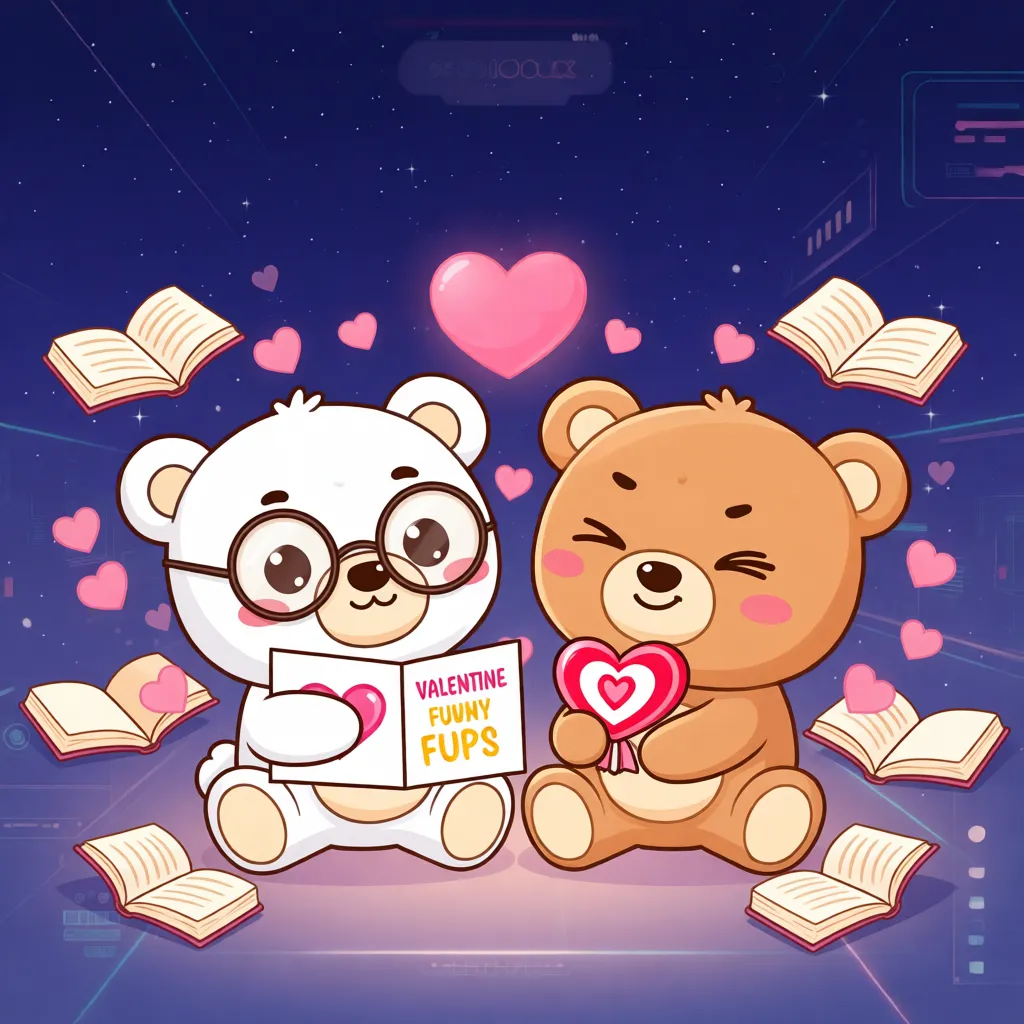 Clever Bear Valentines Puns