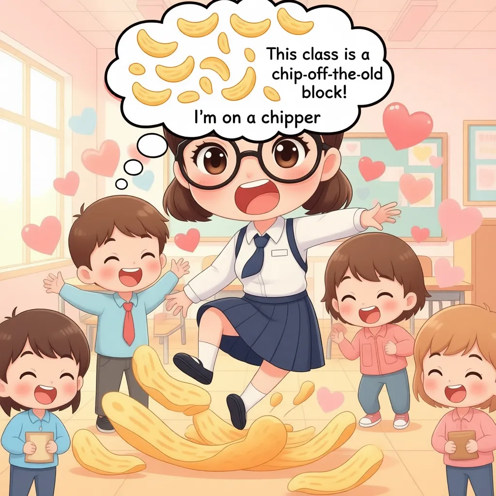 Clever Chip Puns for Teachers 