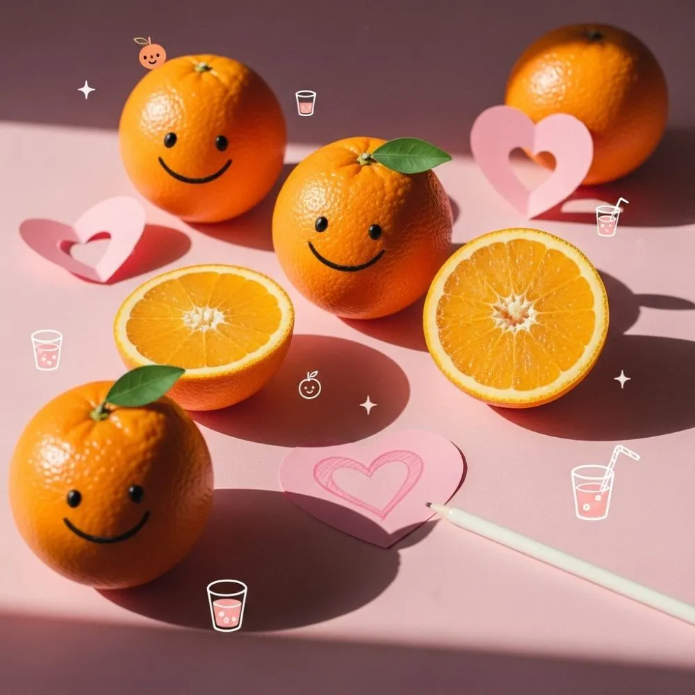 Cute Orange Puns Captions