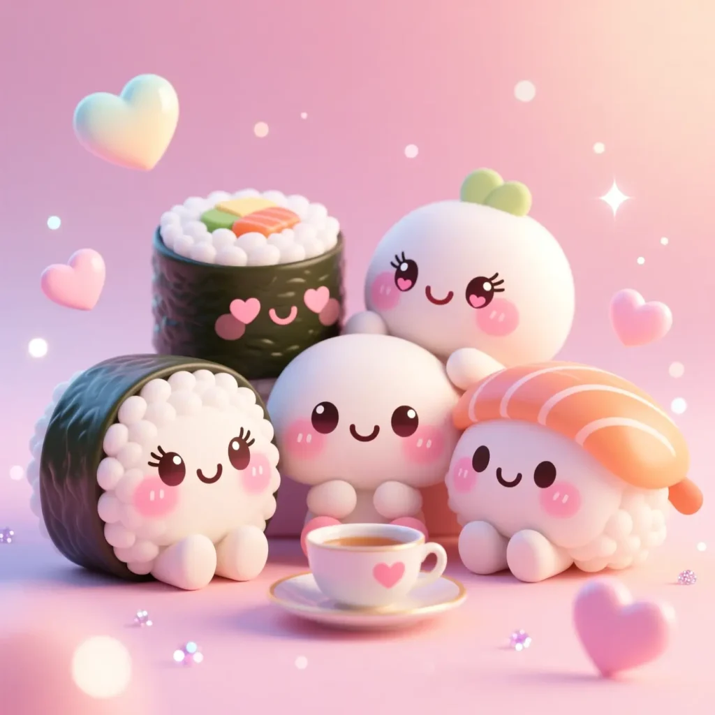 Cute Sushi Love Puns