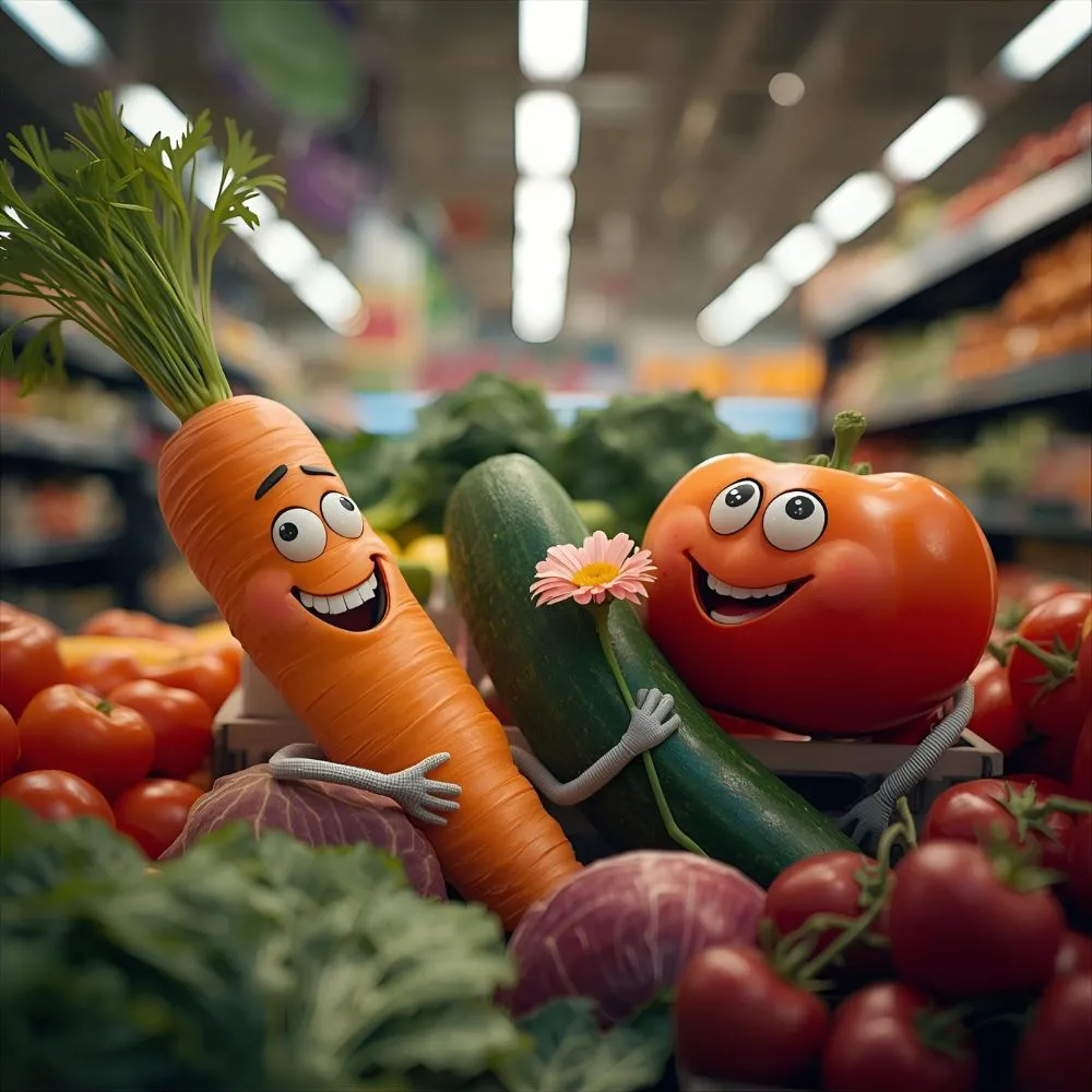 Flirty & Naughty Vegetable Pick Up Lines