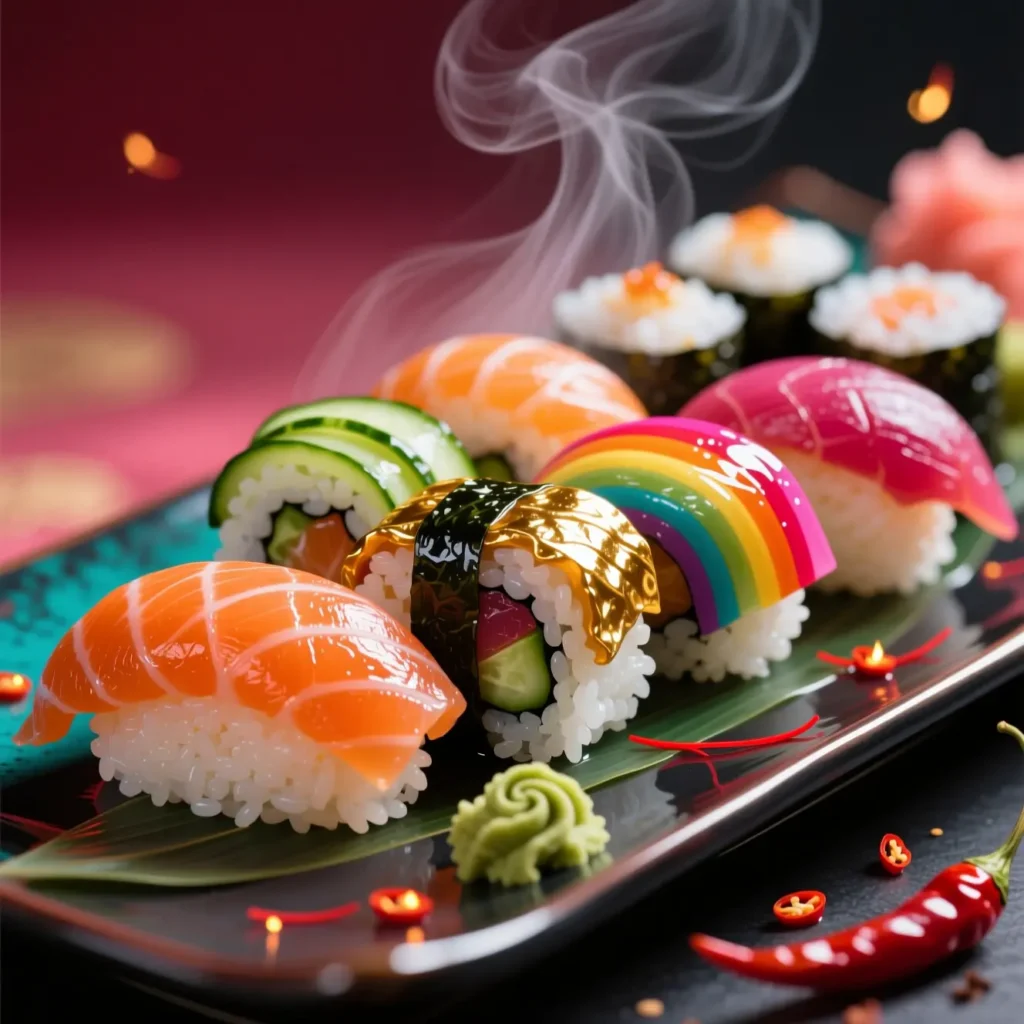 Flirty Sushi Love Puns