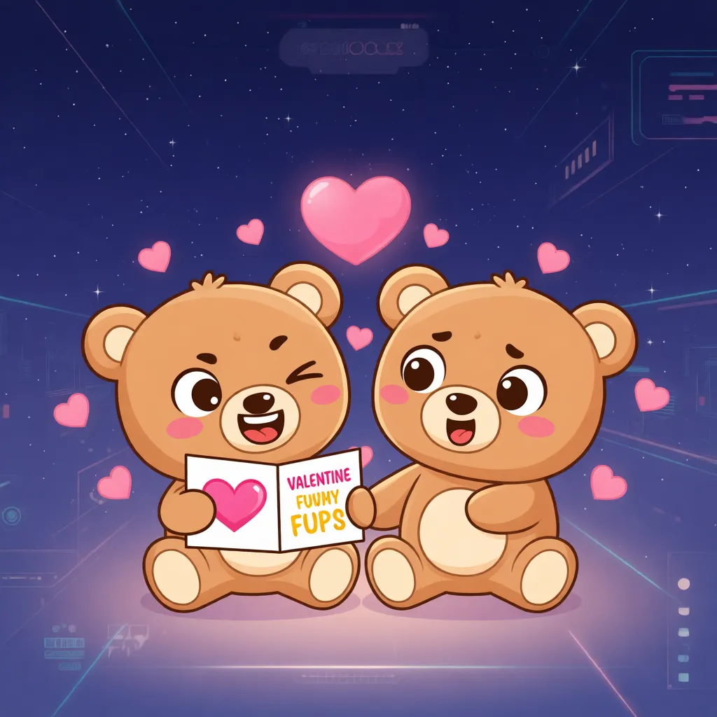 Funny Bear Valentines Puns