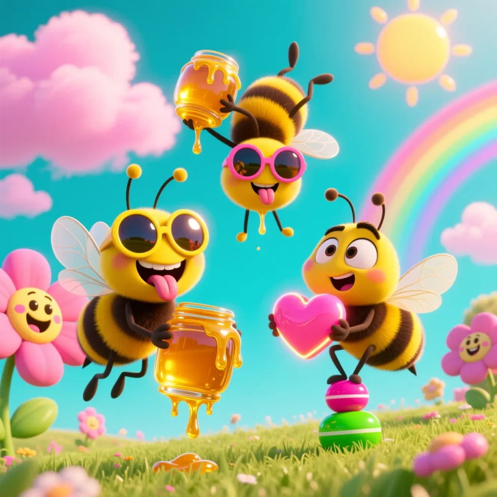 Funny Bee Valentine Puns