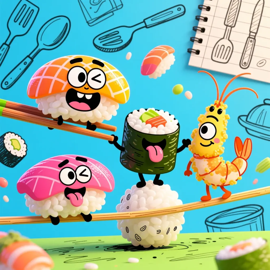 Funny Sushi Love Puns