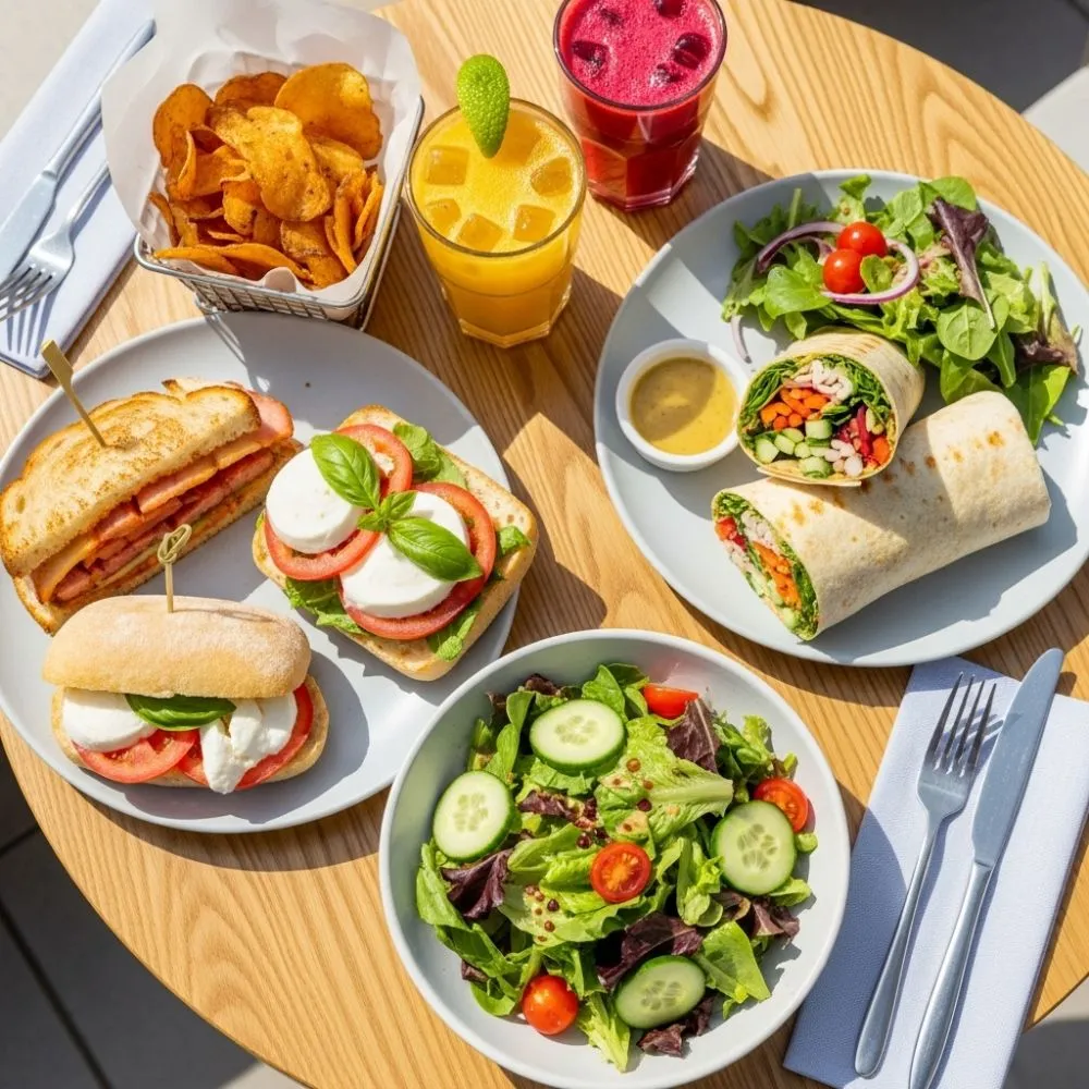 Lunchtime Laughs and Midday Bites