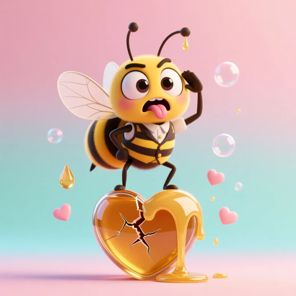  Sarcastic Bee Valentine Puns
