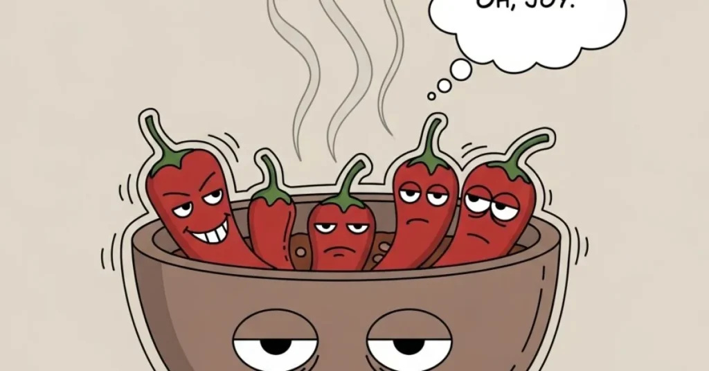 Sarcastic Chili Puns