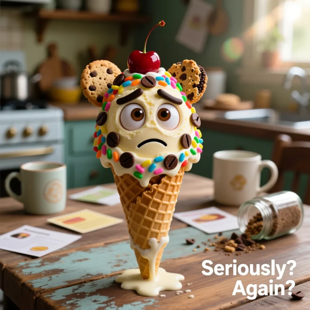 Sarcastic Ice Cream Puns