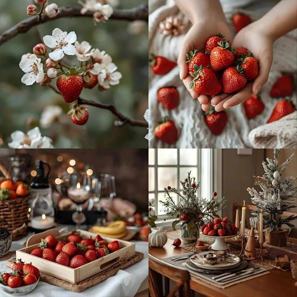 Seasonal Strawberry Puns