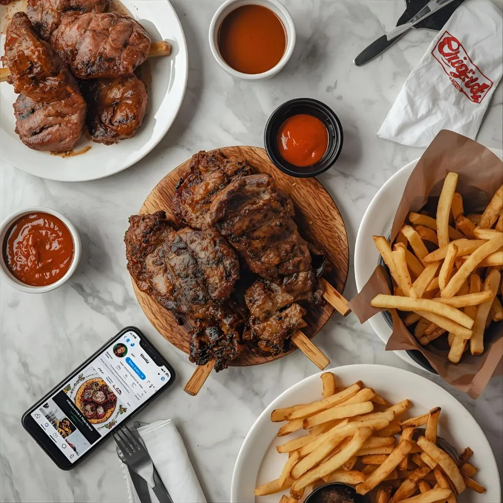 Social Media Caption Meat Puns