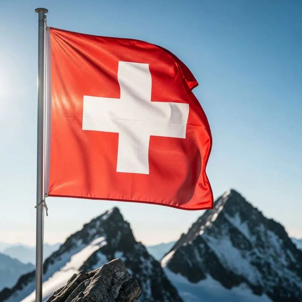 Swiss Flag & Country Puns