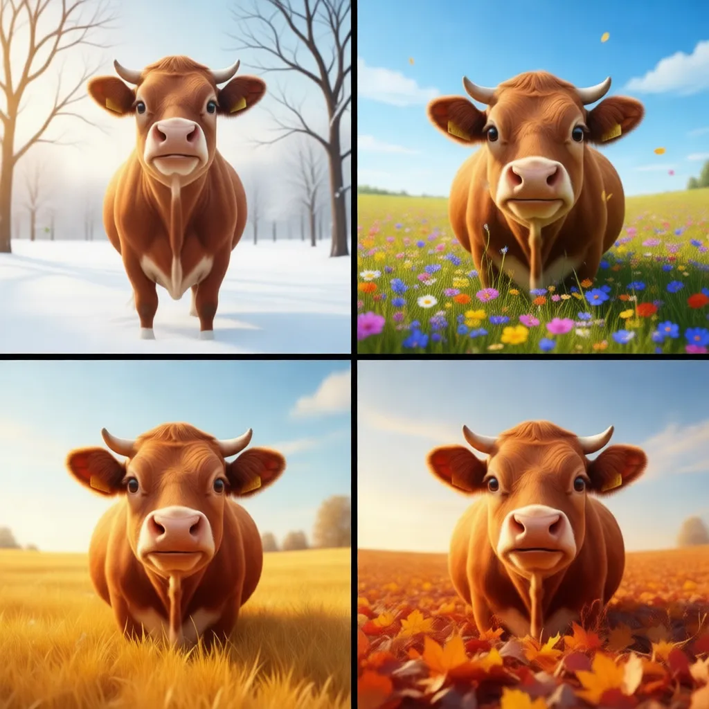 Social Media Cow Puns