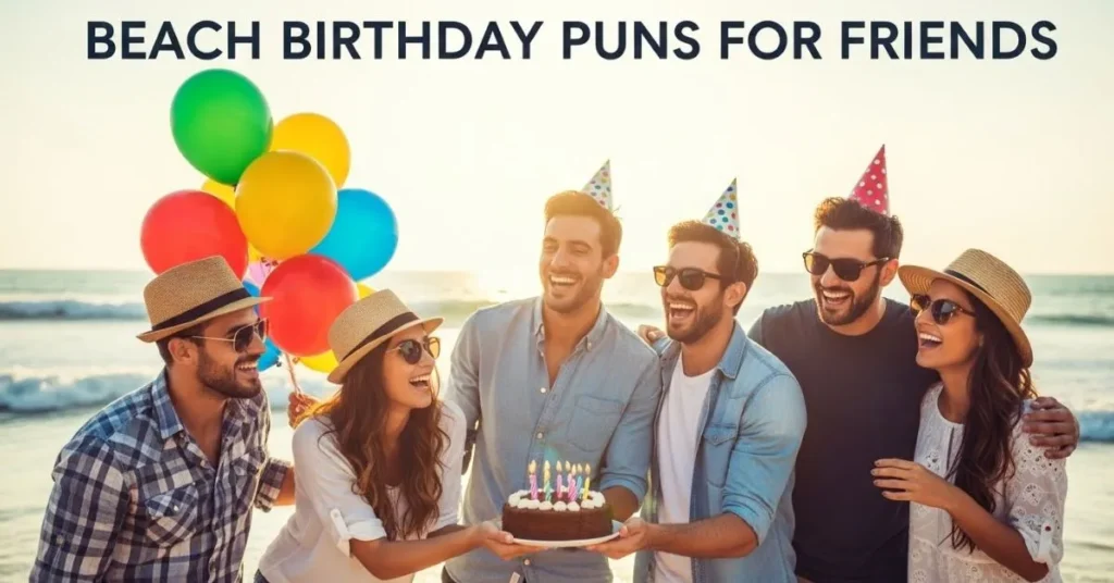  Beach Birthday Puns for Friends