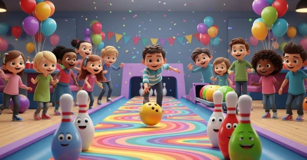 Bowling Puns Birthday for Kids