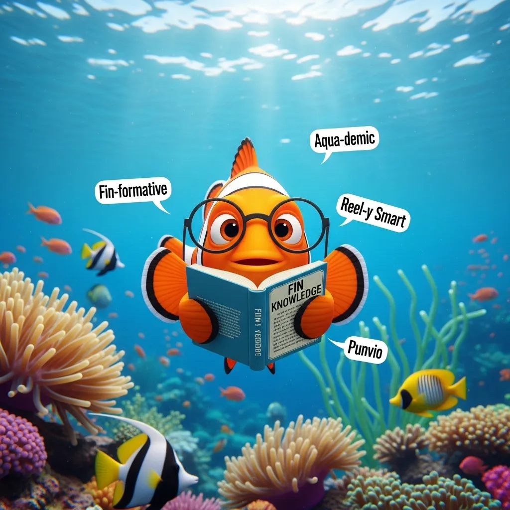 Clever & Wordplay Fin Puns