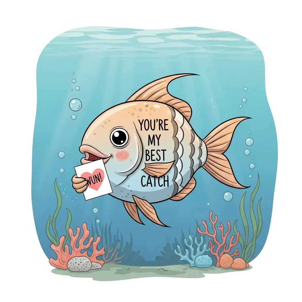   Fish Puns for Cards and Notes