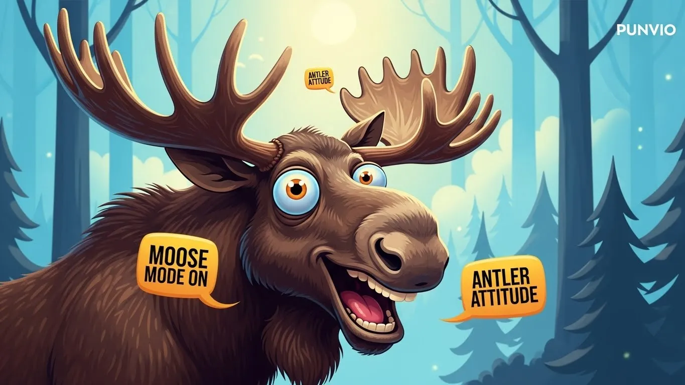 Moose Puns One Liners
