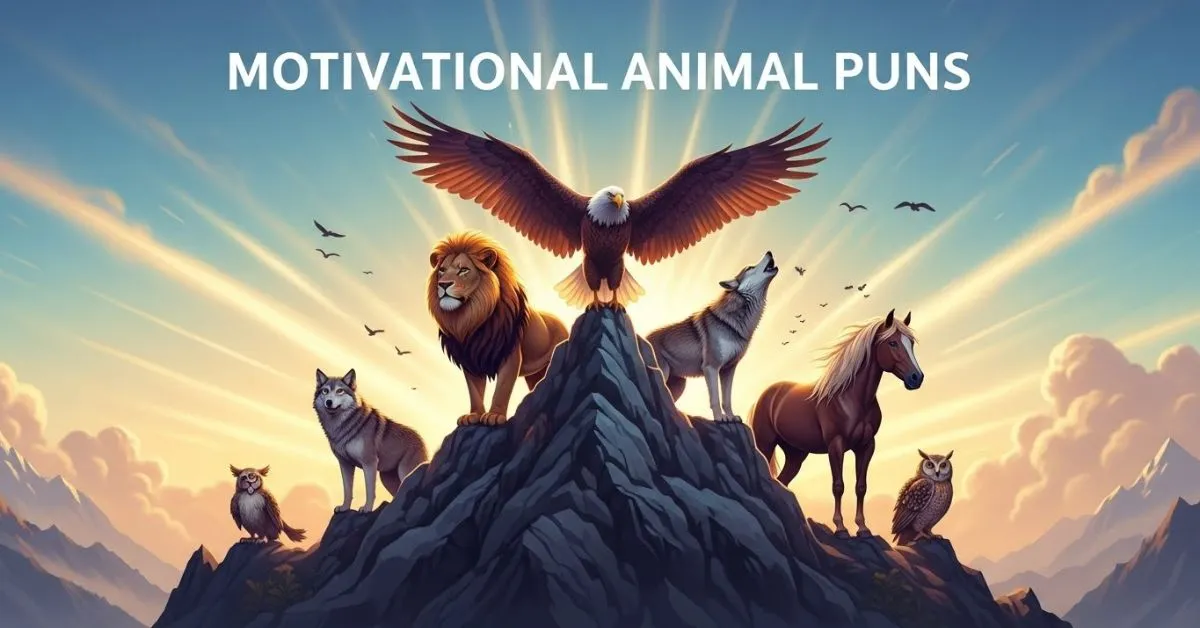 Motivational Animal Puns
