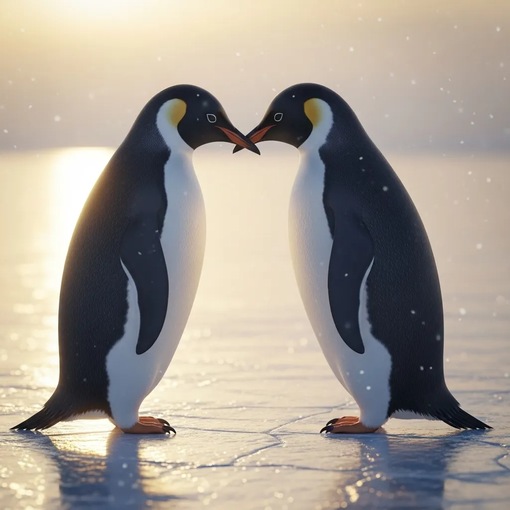 Romantic Penguin Puns