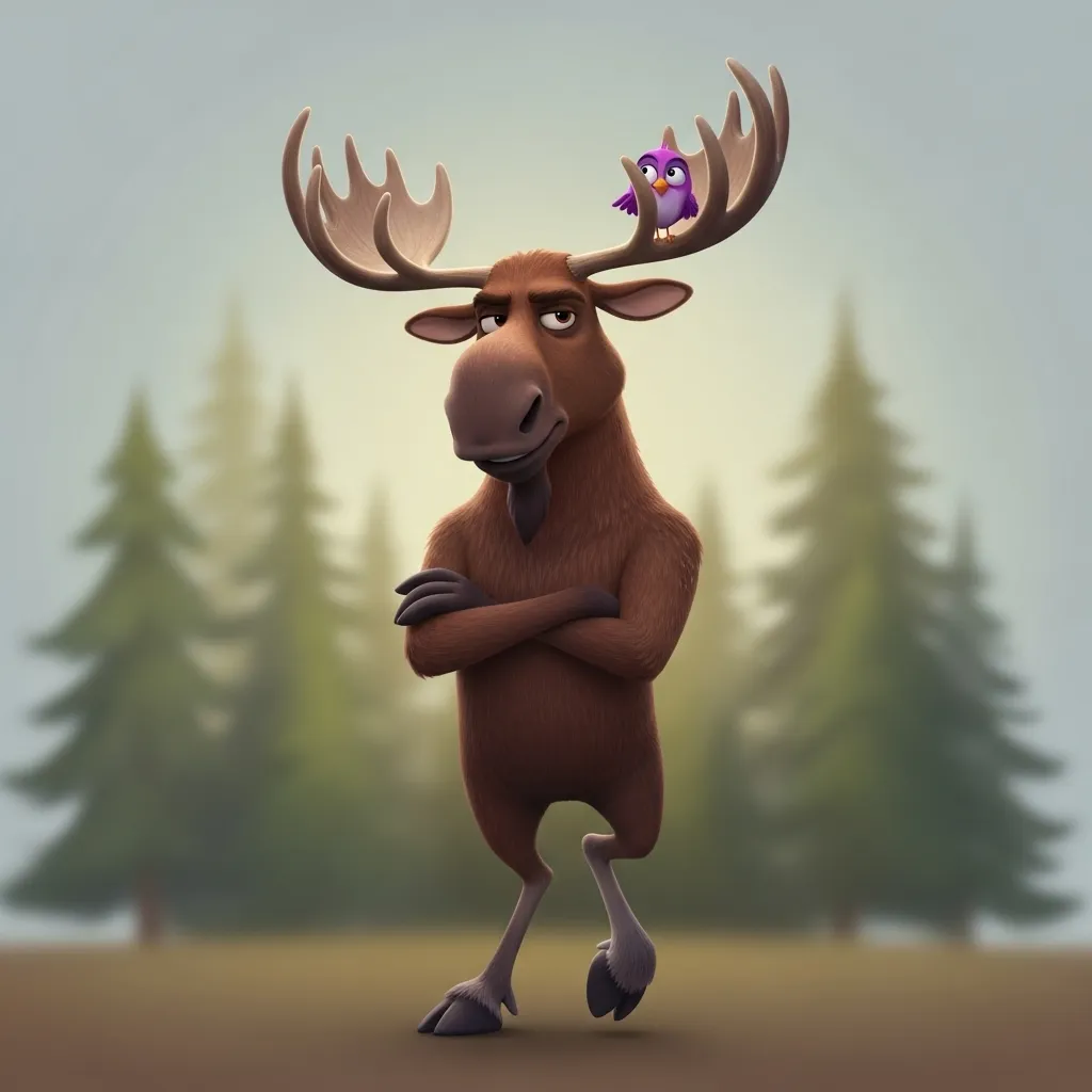 Sarcastic Moose One Liners