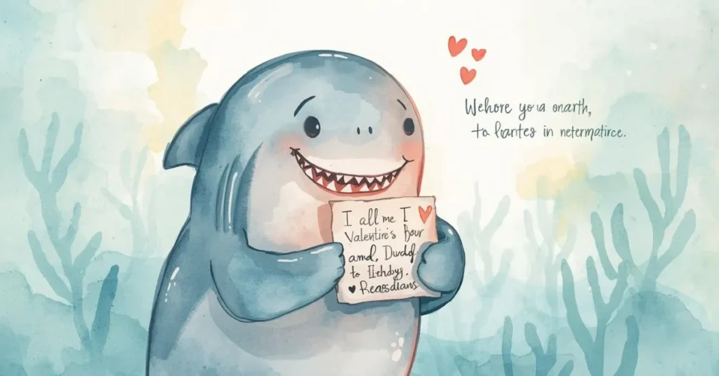 Shark Valentine Puns for Cards