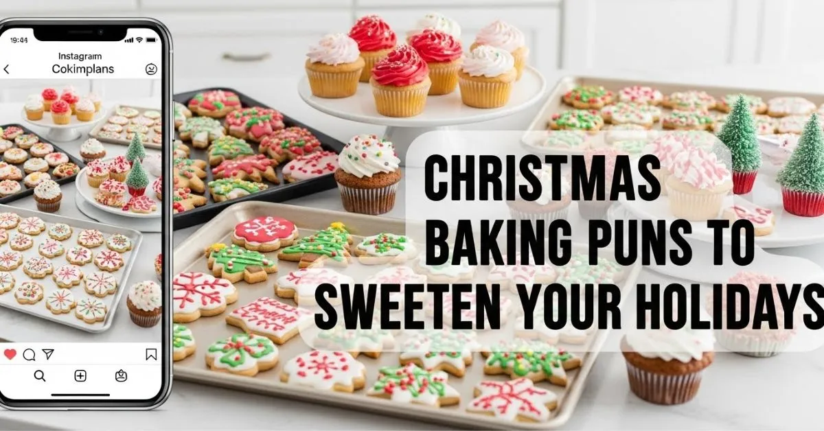 Christmas Baking Puns