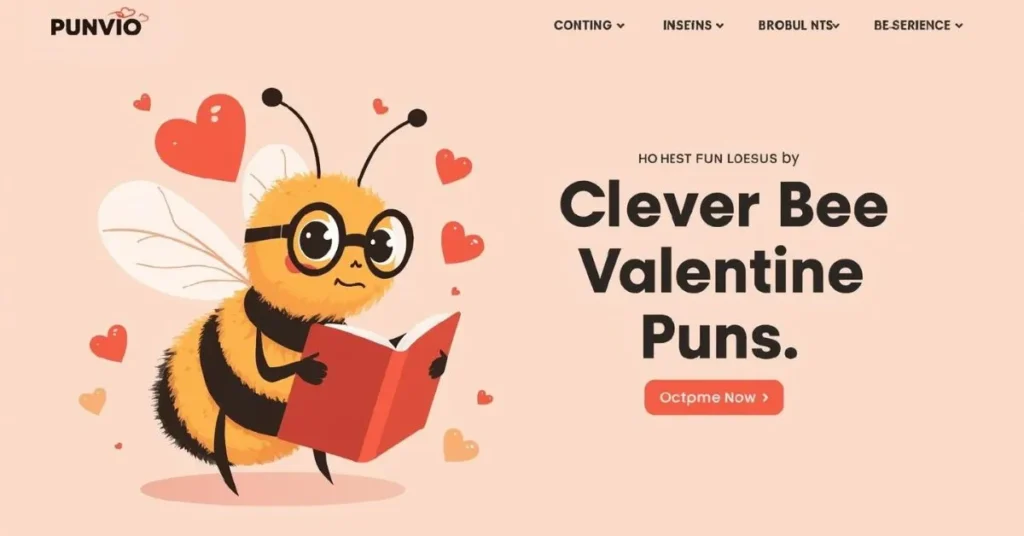 Clever Bee Valentine Puns