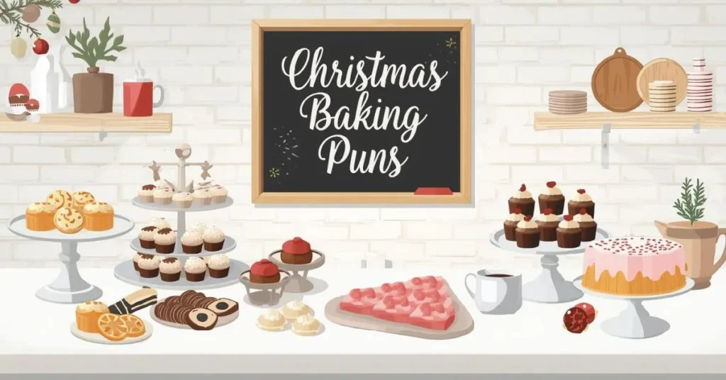CLEVER CHRISTMAS BAKING PUNS