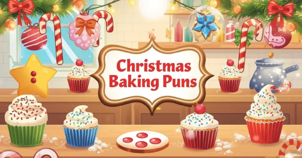 CUTE CHRISTMAS BAKING PUNS