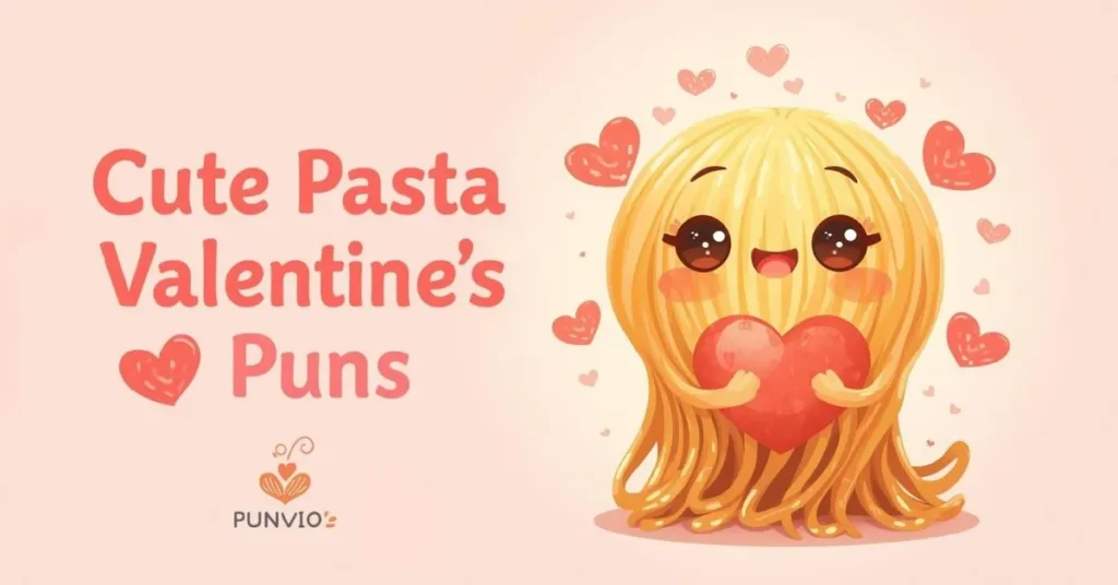 Cute Pasta Valentines Puns
