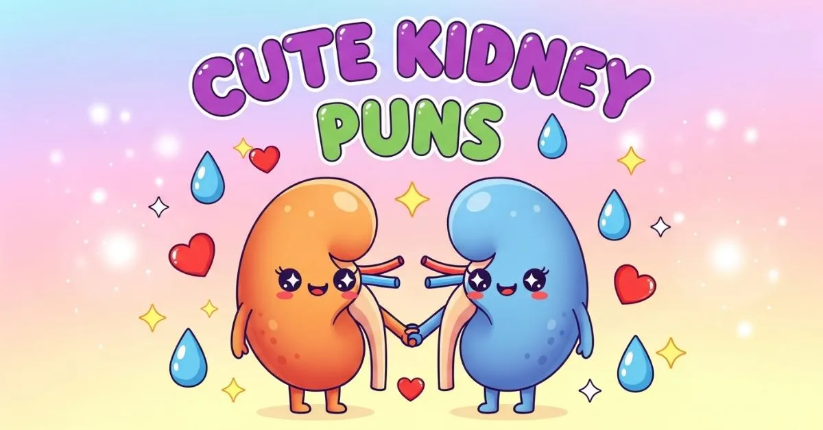 Cute Kidney Puns