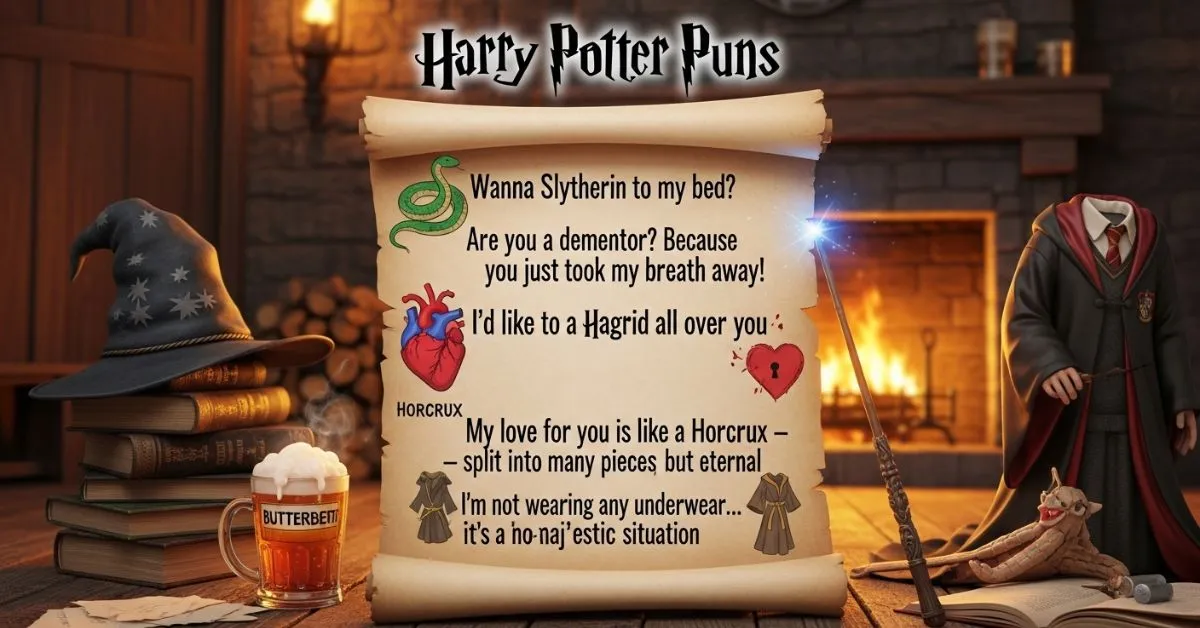 Harry Potter Puns Dirty