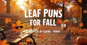 Leaf Puns for Fall