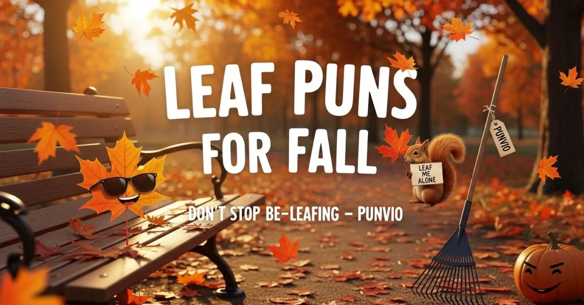 Leaf Puns for Fall