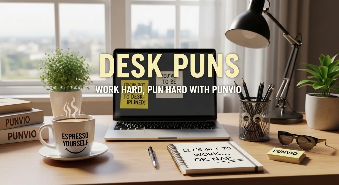 Desk Puns