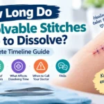 how long does it take for dissolvable stitches to dissolve