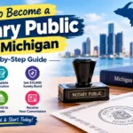 how to become a notary in michigan