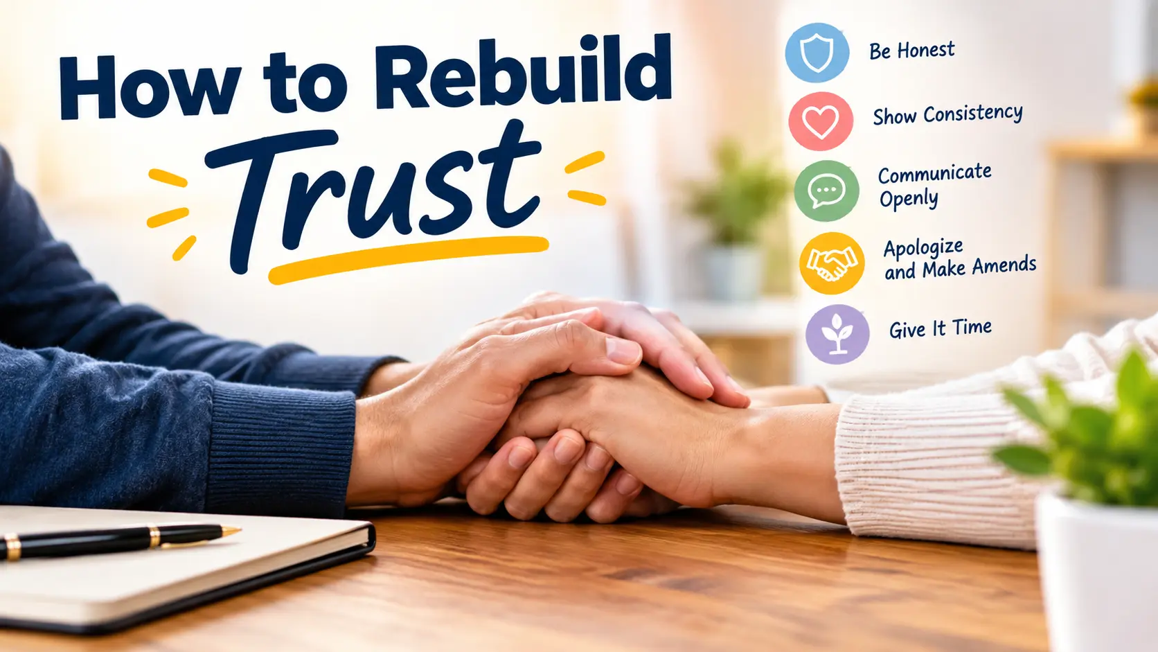 how to rebuild trust