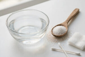 How To Make Saline Solution For Piercings