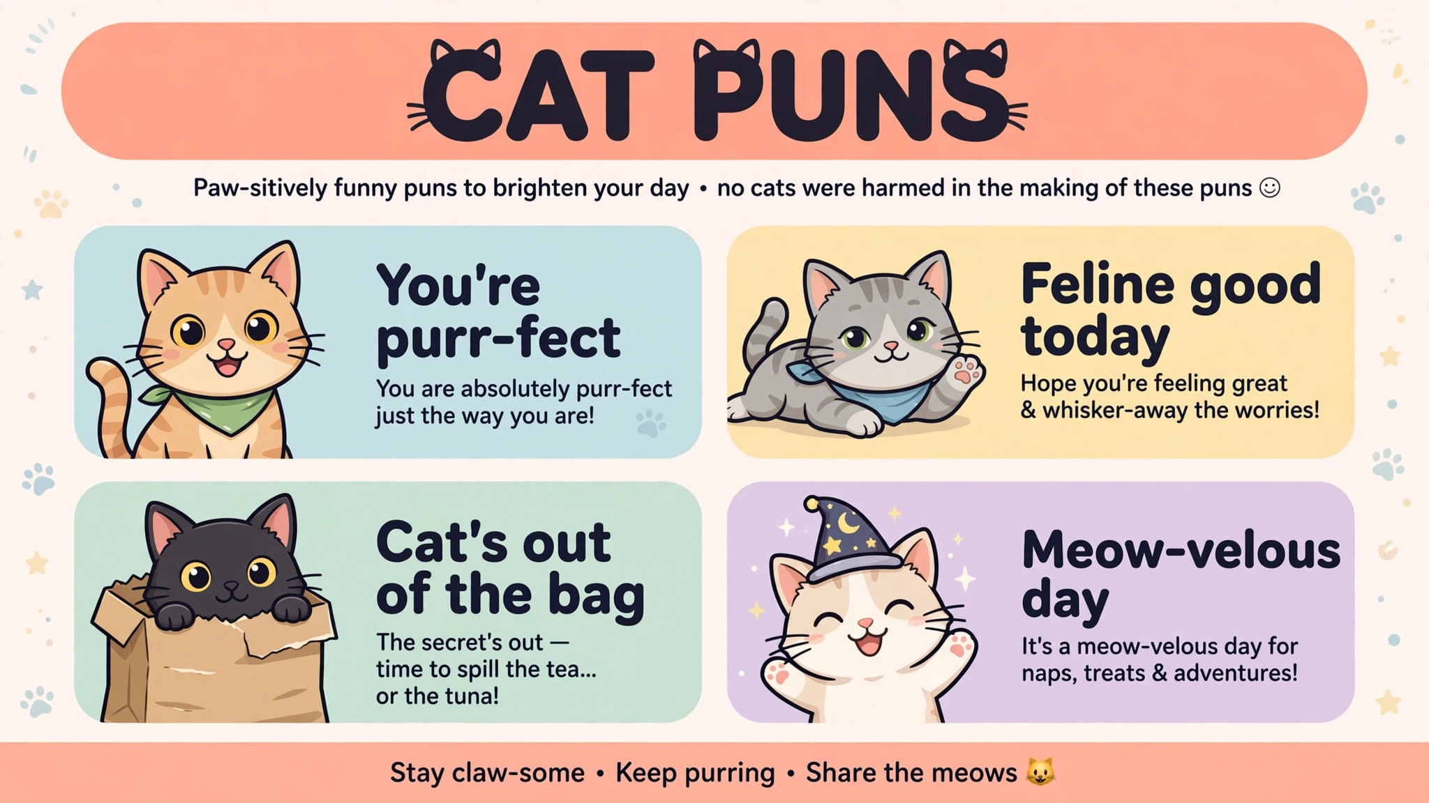 cat puns