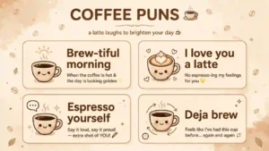 coffee puns