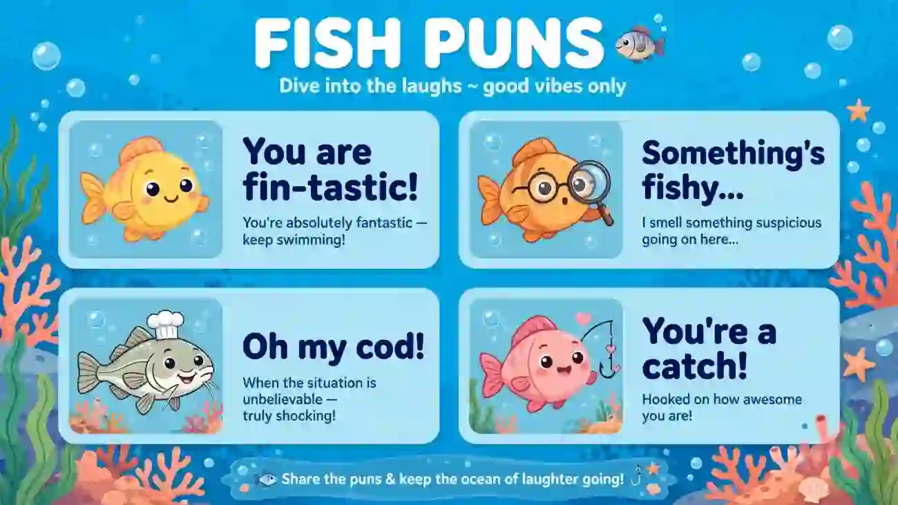 fish puns