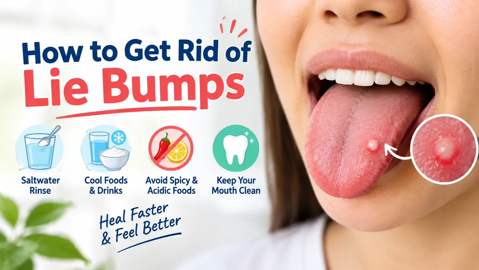 how to get rid of lie bumps